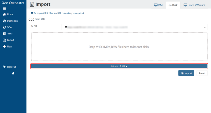 表示されたファイル名をクリックする